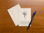 1 Corinthians 15:58, Stand Firm—Scripture Floral Greeting Card