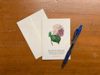 2 Corinthians 13:14, Grace, Love & Fellowship—Scripture Floral Greeting Card