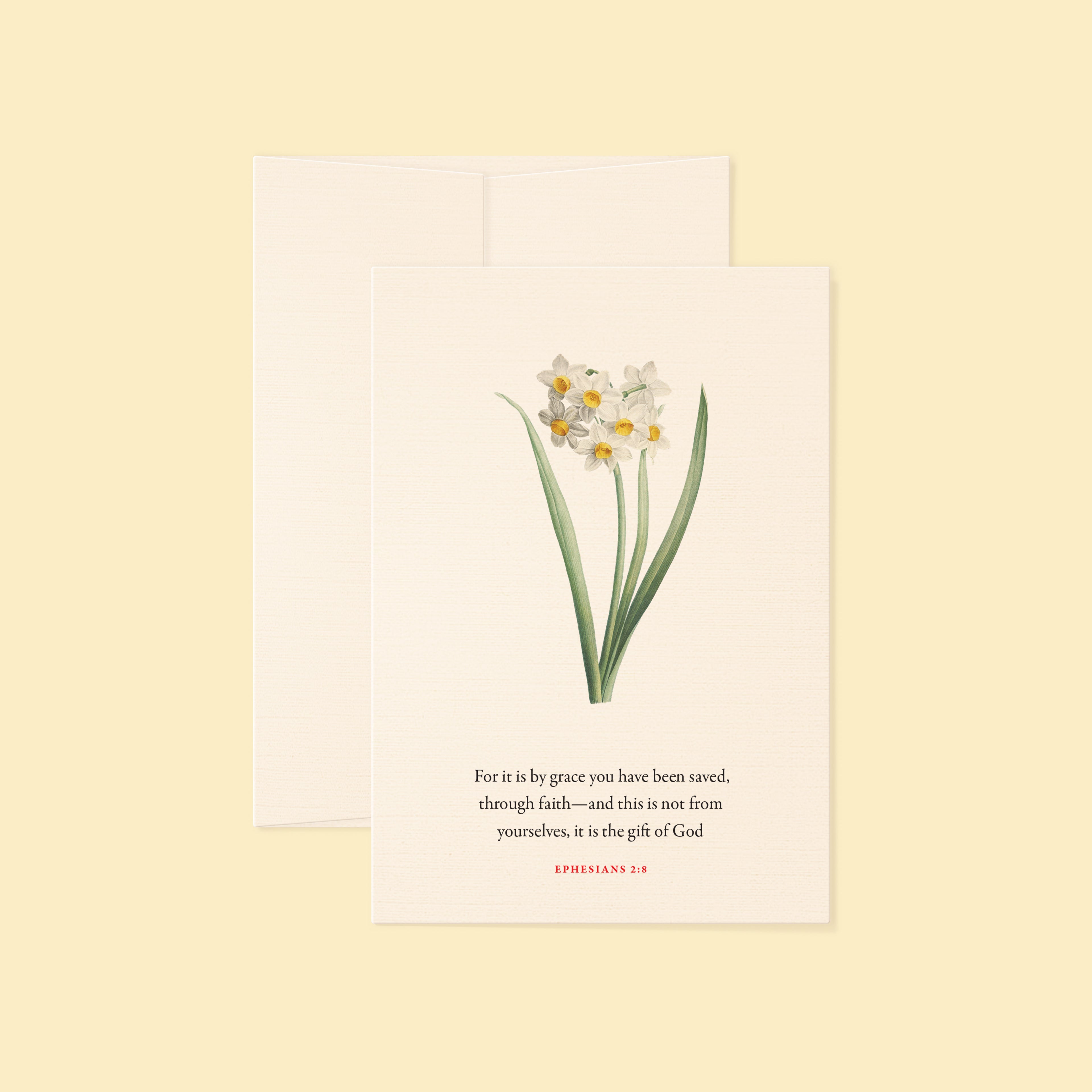 Ephesians 2:8 Folded Card