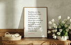 1 Corinthians 15:58 Wall Print