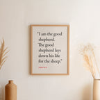John 10:11 Wall Print